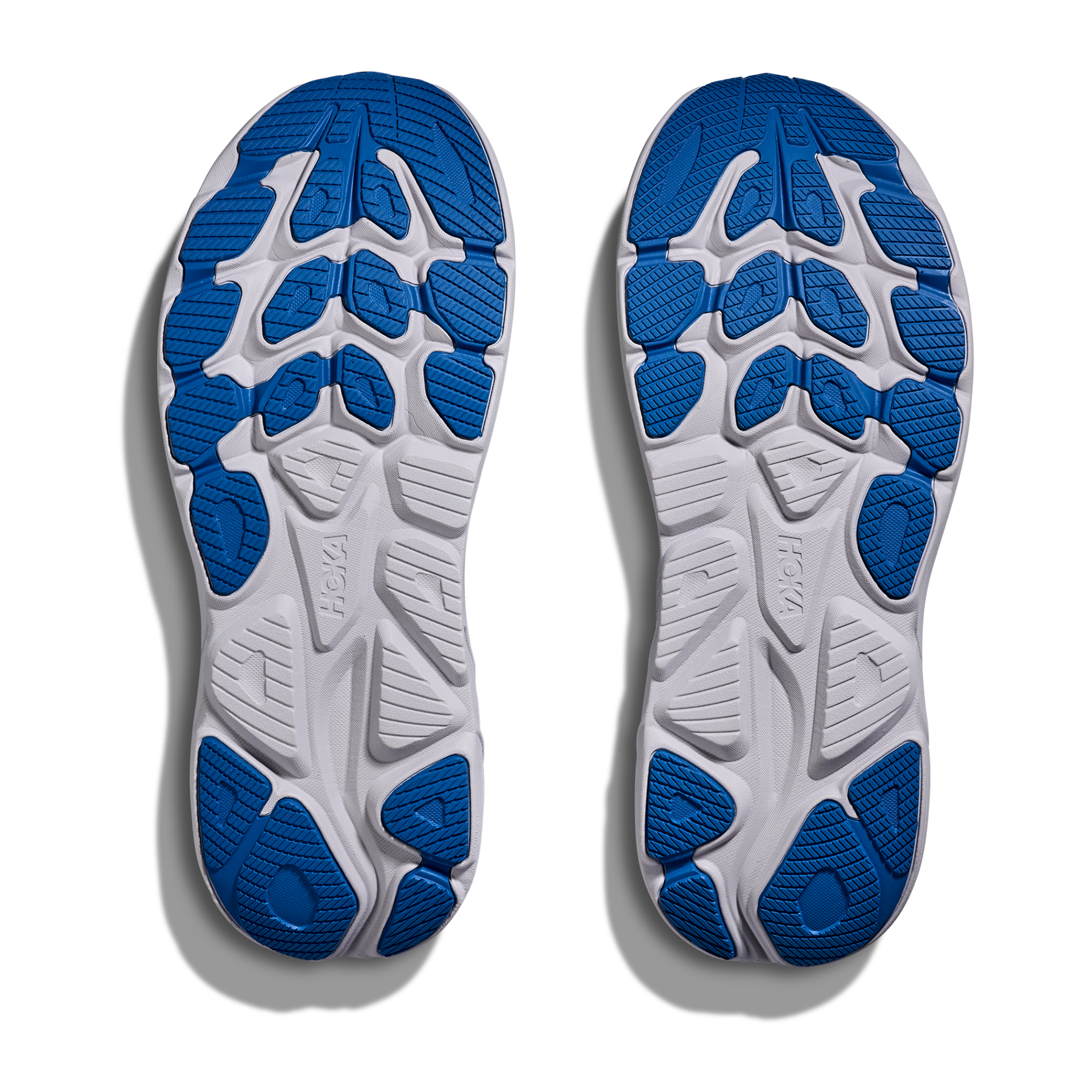 Hoka Clifton 10 Men's Running Shoes: Ash Grey/Neon Green