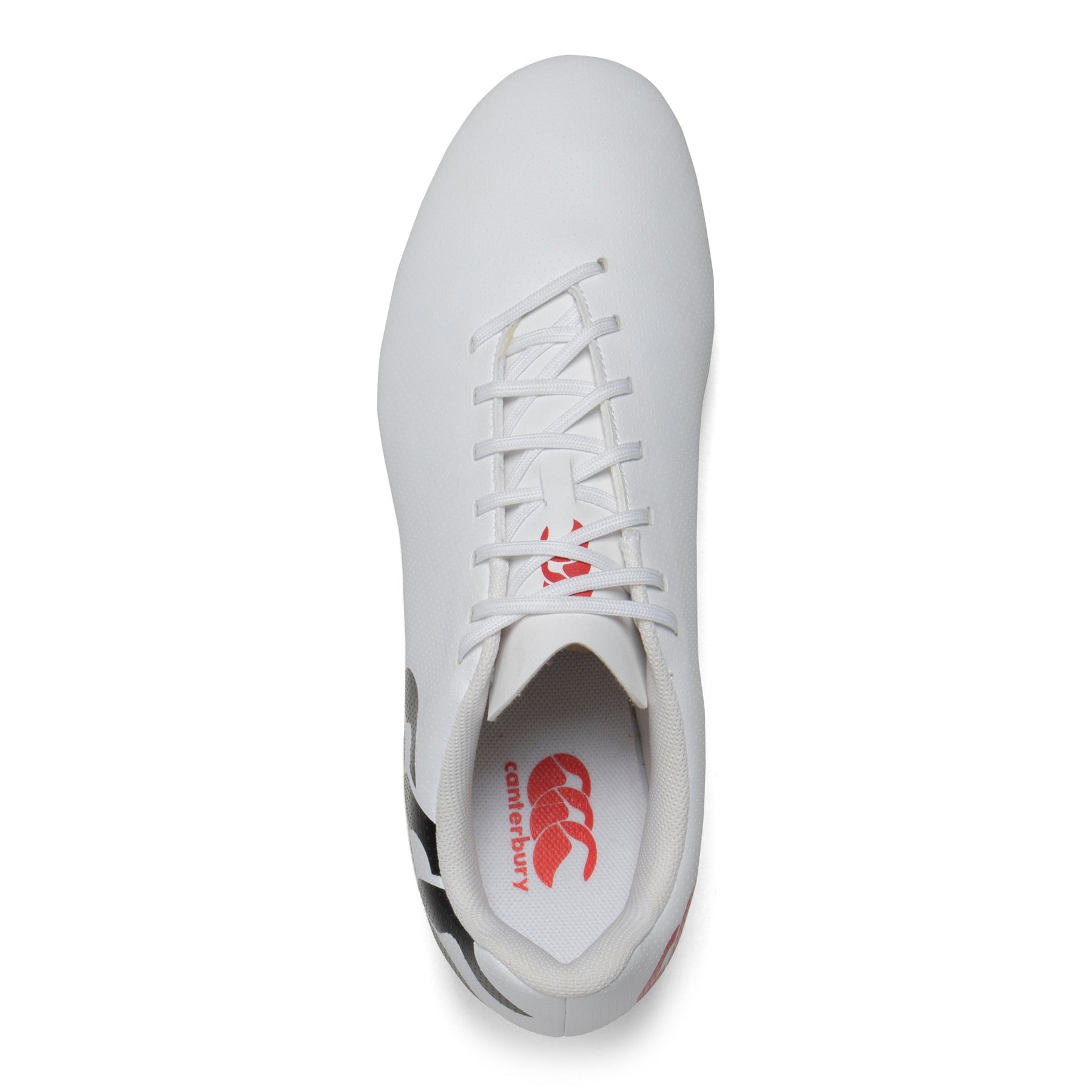 Canterbury Speed Raze SG Rugby Boots: White