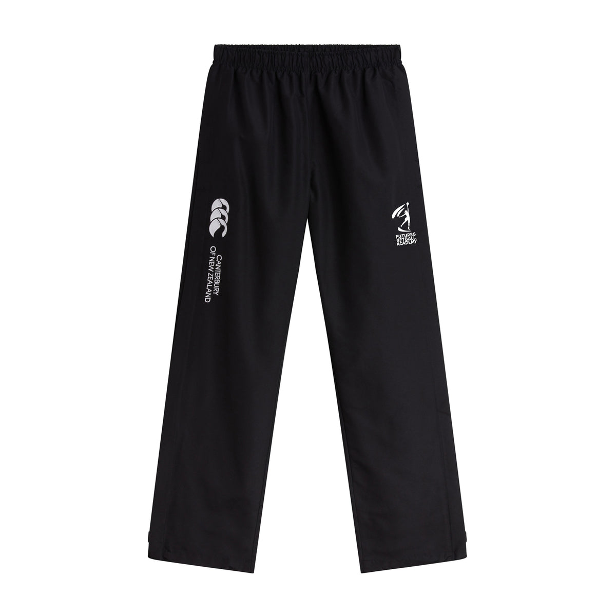 Futures Netball Academy Canterbury Women's Open Hem Stadium Pant: Black