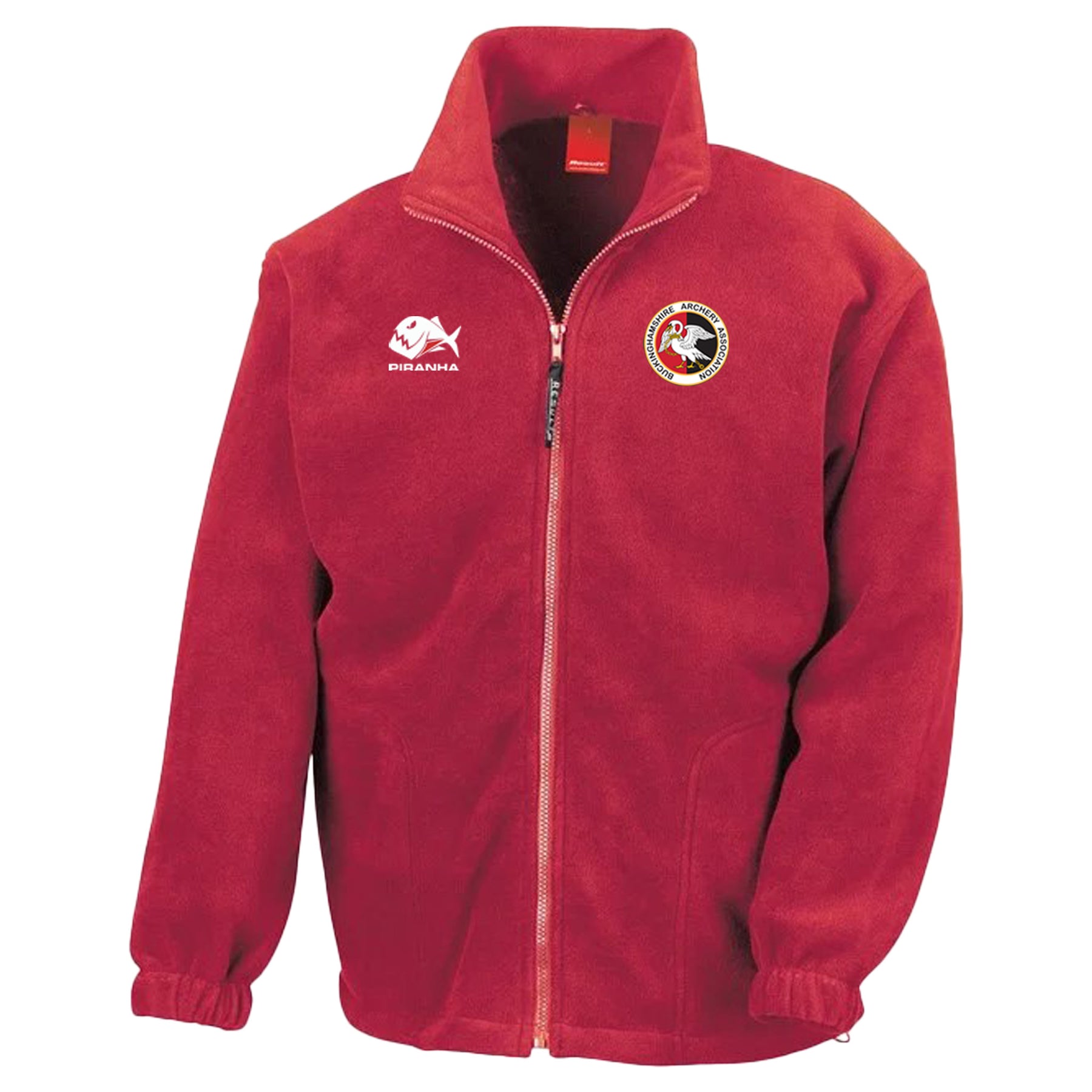 Bucks Archery Association Fleece: Red