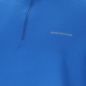 Endurance Armin Men's Midlayer: Victoria Blue