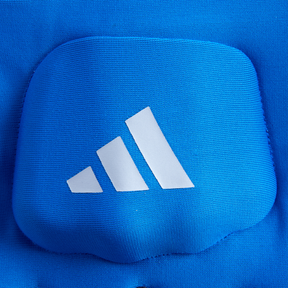 Adidas OD Hockey Glove: Blue/Silver