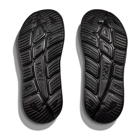 Hoka Ora Athletic Slides: Black/White