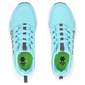 Osaka Furo Play Junior Hockey Shoes : Blue Topaz