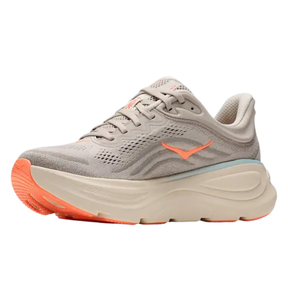 Hoka Bondi 9 Women's Running Shoes: River Rock Grey/Mineral Ore