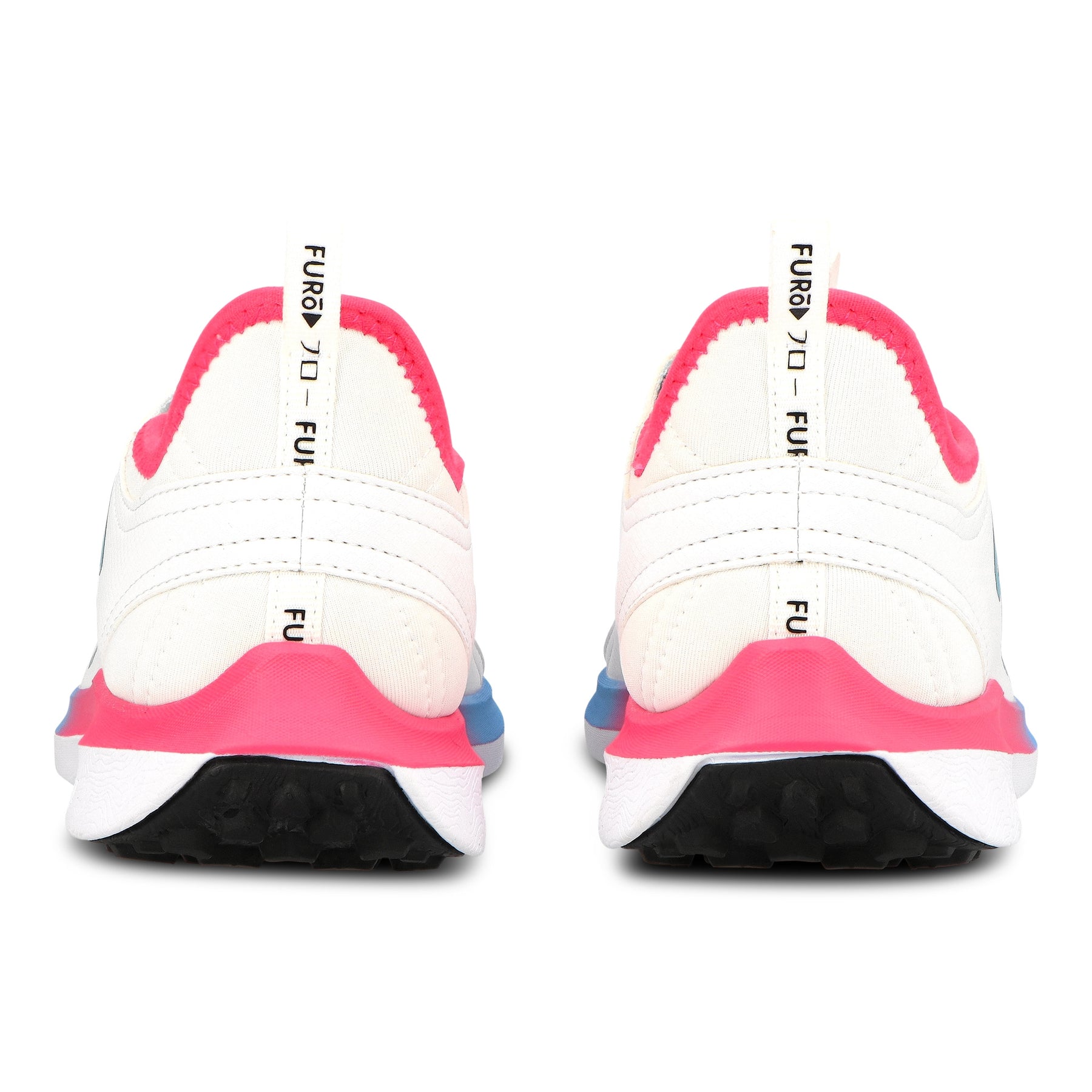 Osaka Furo Play Junior Hockey Shoes 2025: White/Retro Blue/Raspberry