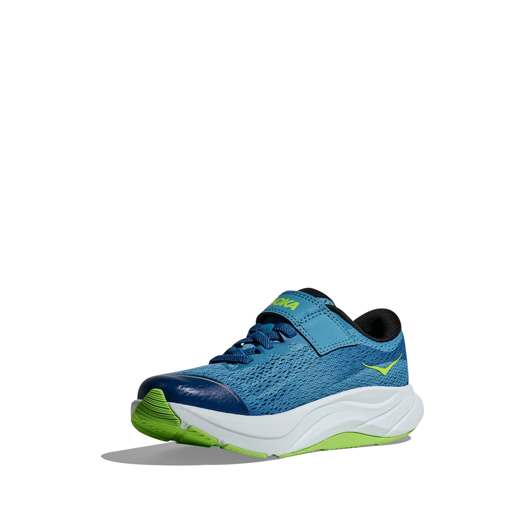 Hoka Rincon 4 Kids Running Shoes: Foggy Night/Alpine Blue
