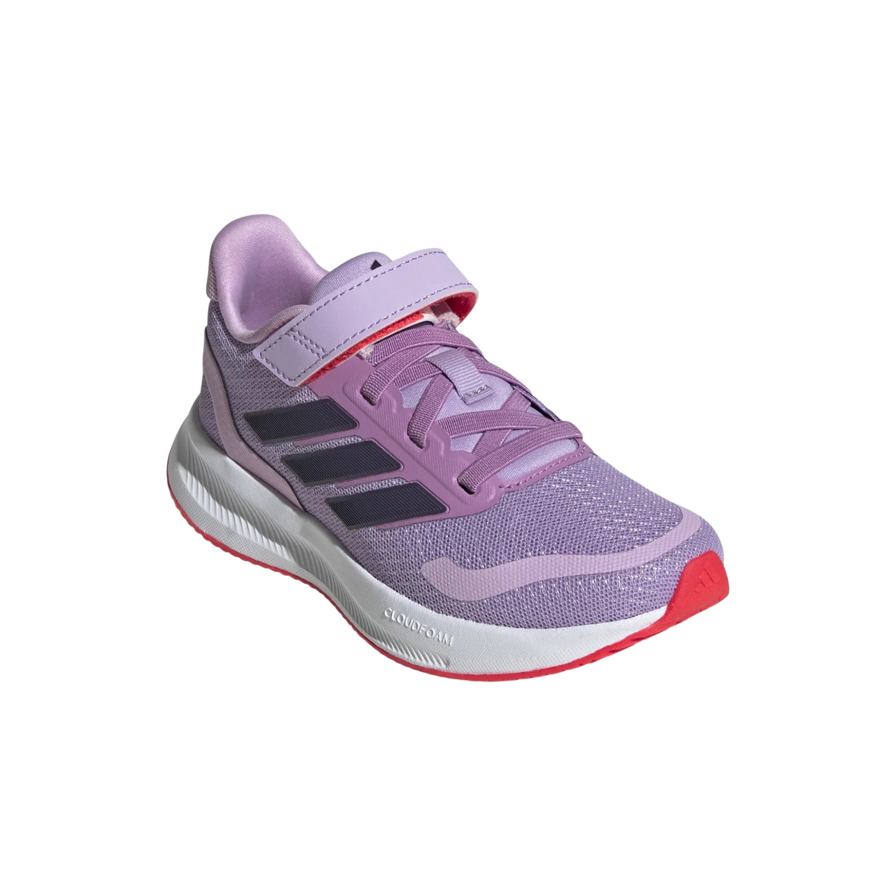 Adidas Runfalcon 5.0 EL Kids Running Shoes: Purple