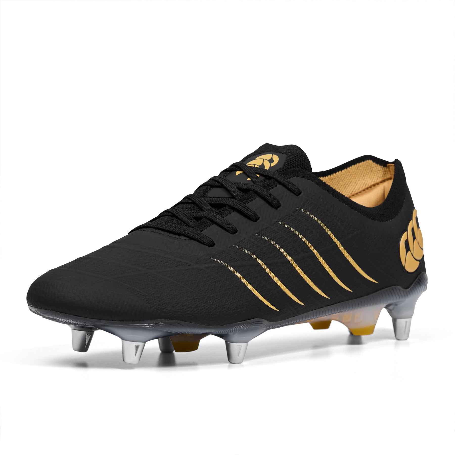 Canterbury Phoenix 2.0 Elite Soft Ground Rugby Boots: Black