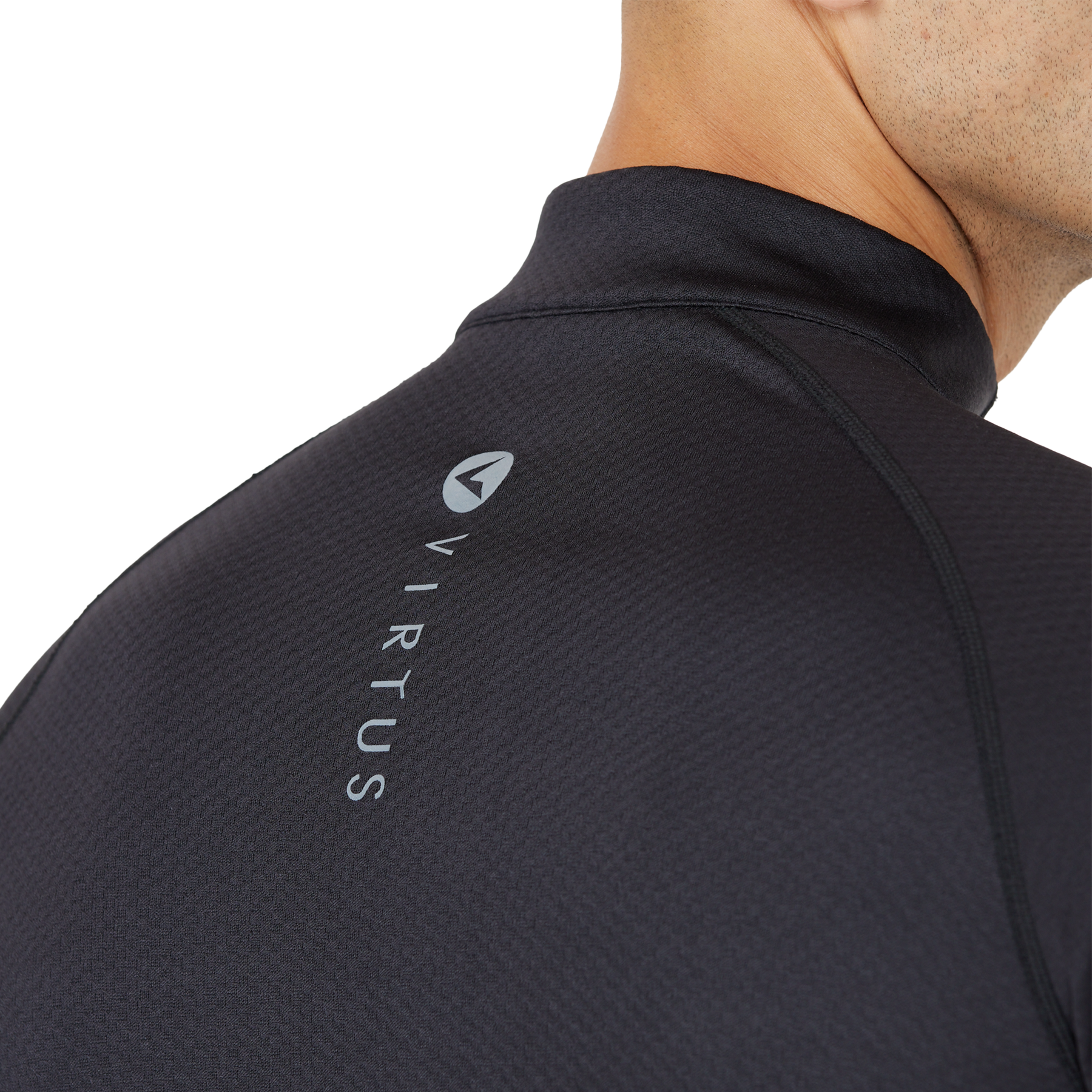 Virtus Allister Mens Midlayer: Black