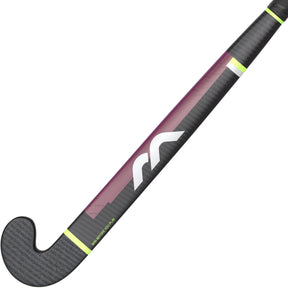Mercian Elite CF95 Pro Hockey Stick: Carbon/Red Irridescent