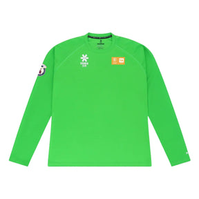 Wimbledon HC TA Keeper Tee Long Sleeve: Fluo Green
