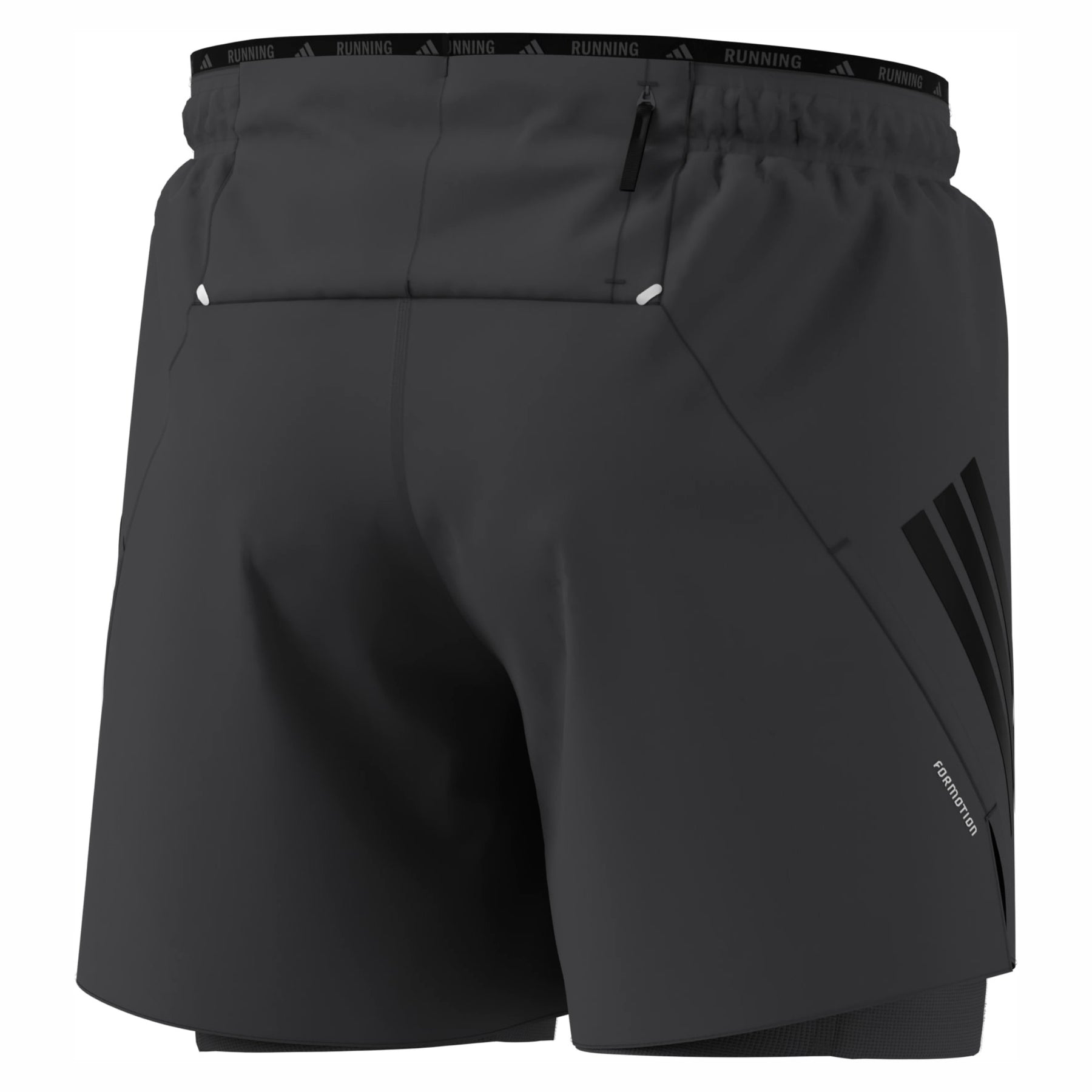 Adidas Adi365 Iconinc Running 2in1 Shorts: Grey