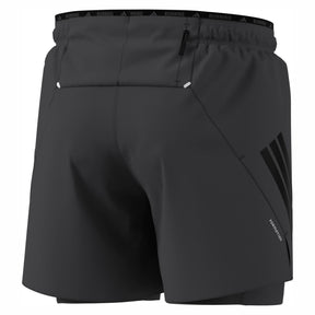 Adidas Adi365 Iconinc Running 2in1 Shorts: Grey