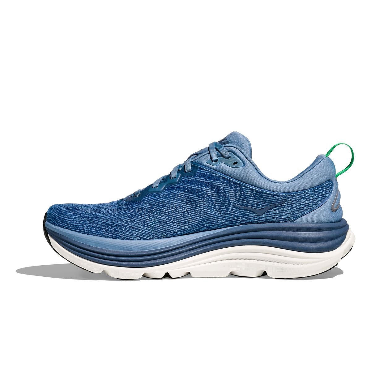 Hoka Gaviota 5 Mens Running Shoes: Downpour/Thunder Cloud