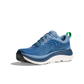 Hoka Gaviota 5 Mens Running Shoes: Downpour/Thunder Cloud