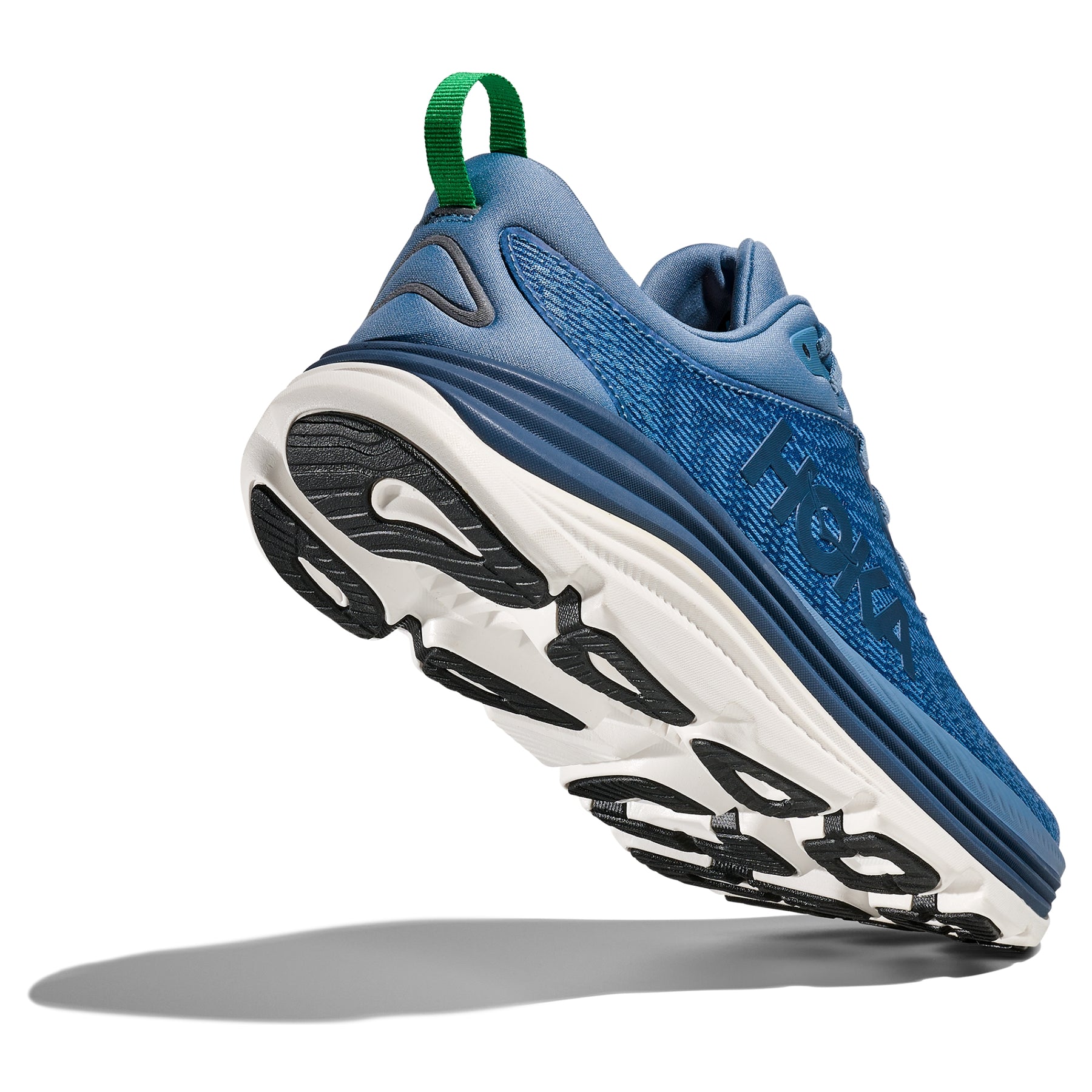 Hoka Gaviota 5 Mens Running Shoes: Downpour/Thunder Cloud
