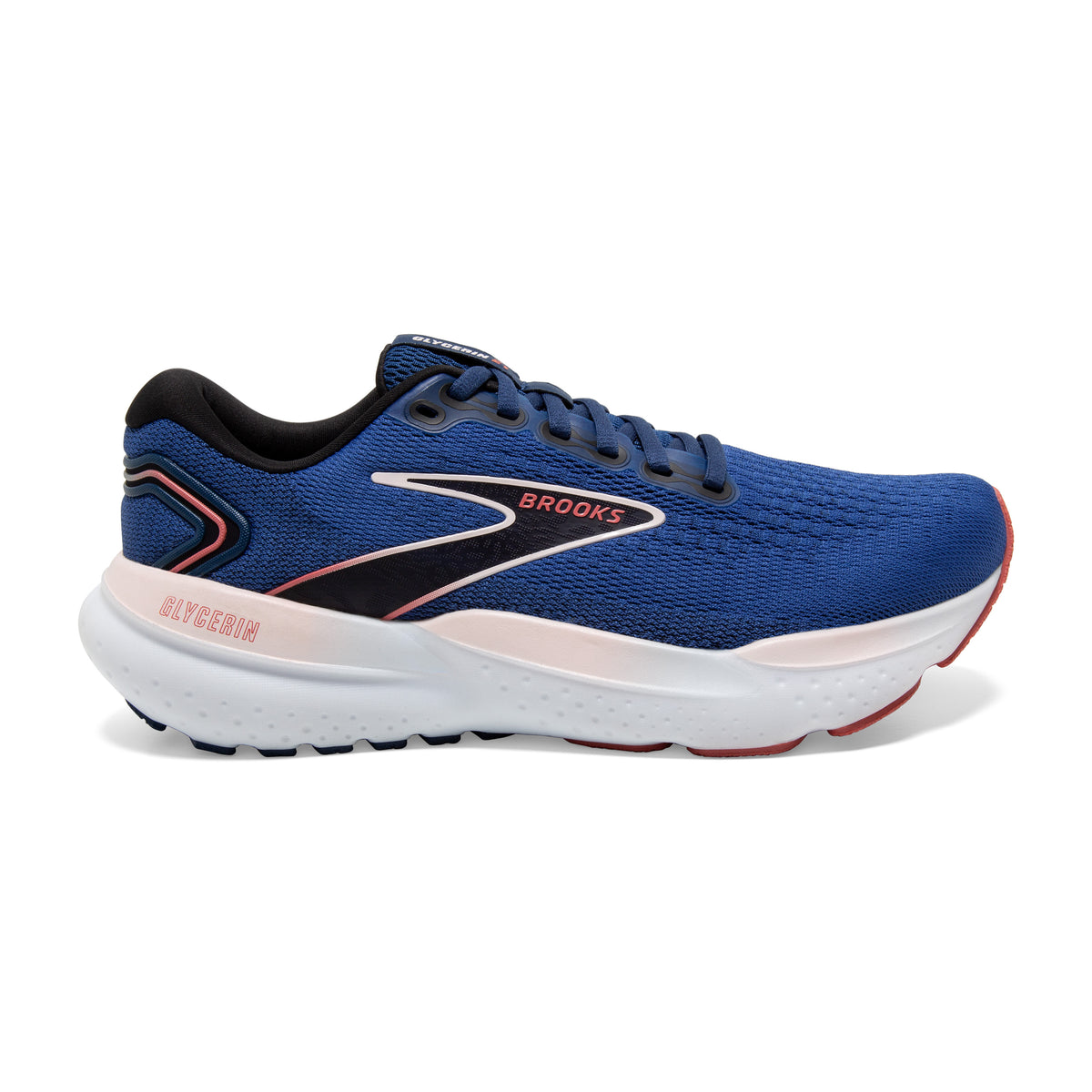 Brooks Glycerin 21 Womens Running Shoes: Blue/Icy/Pink/Rose