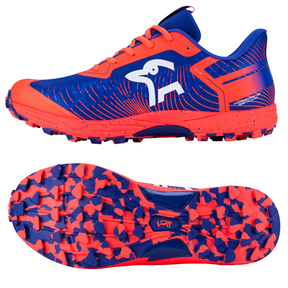 Kookaburra Verve Hockey Shoes: Deep Blue Coral