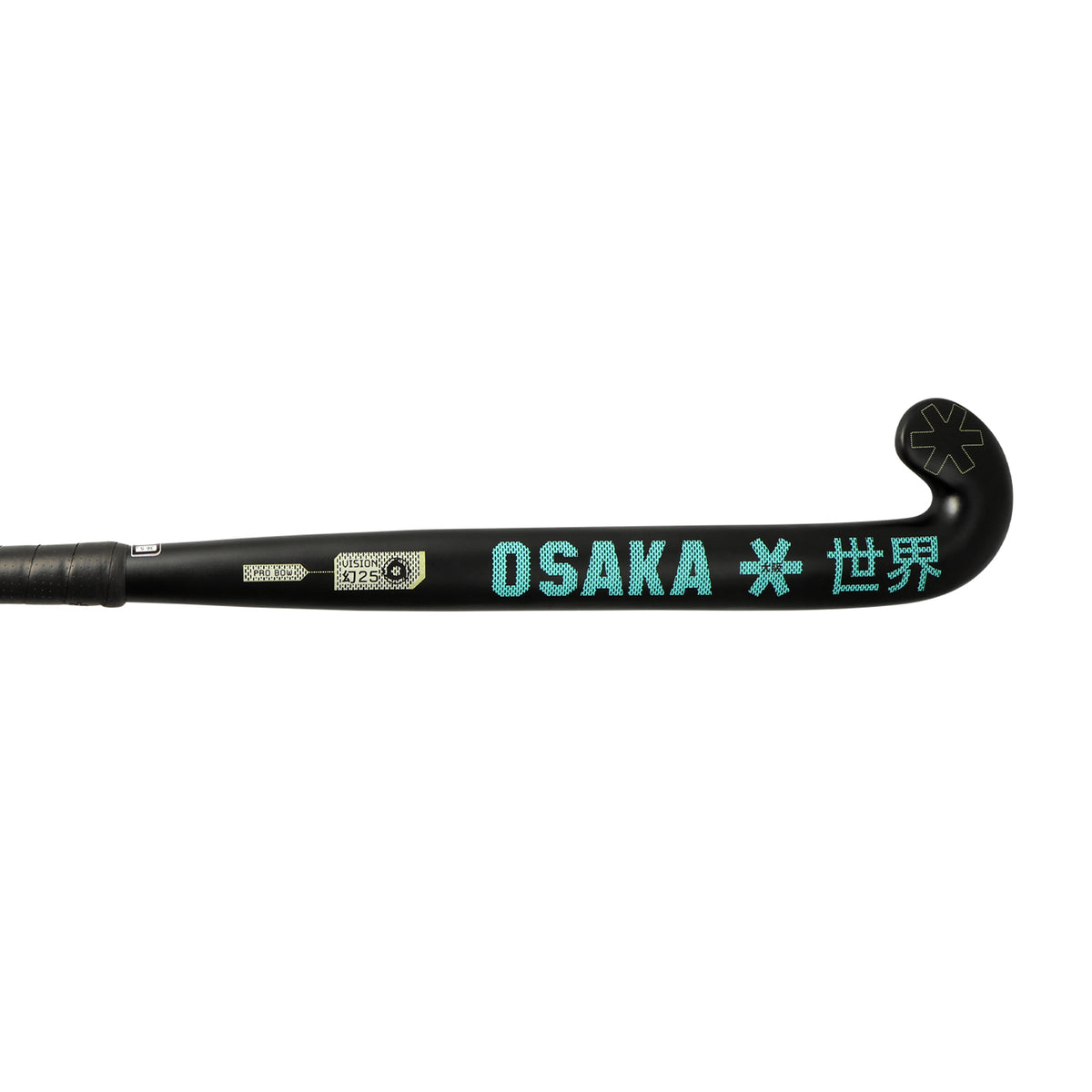 Osaka Vision 25 Pro Bow Hockey Stick 2023: Carbon Sky Blue