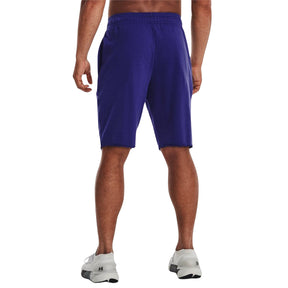 Under Armour Mens Rival Terry Shorts: Sonar Blue