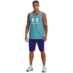 Under Armour Mens Rival Terry Shorts: Sonar Blue