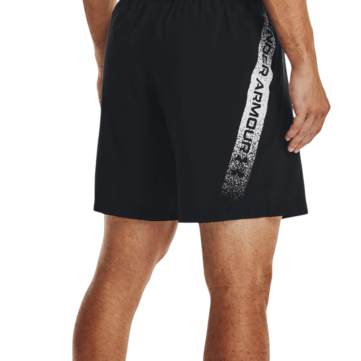 Under Armour Woven Graphic Shorts: Black