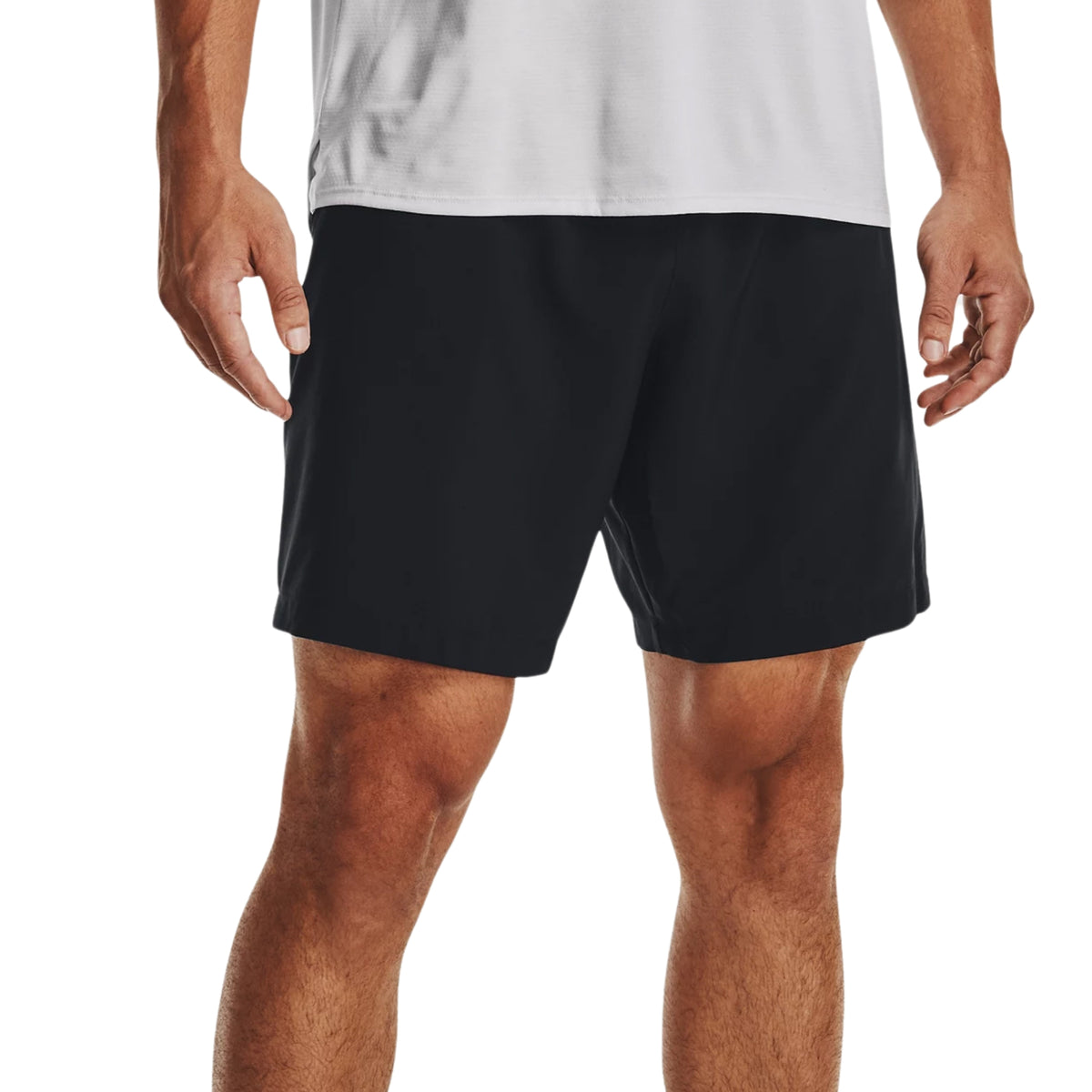 Under Armour Woven Graphic Shorts: Black