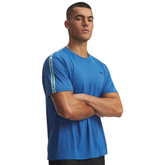 Under Armour Tech Taping Men's Short Sleeve Tee: Aegen Blue/Opal/Black