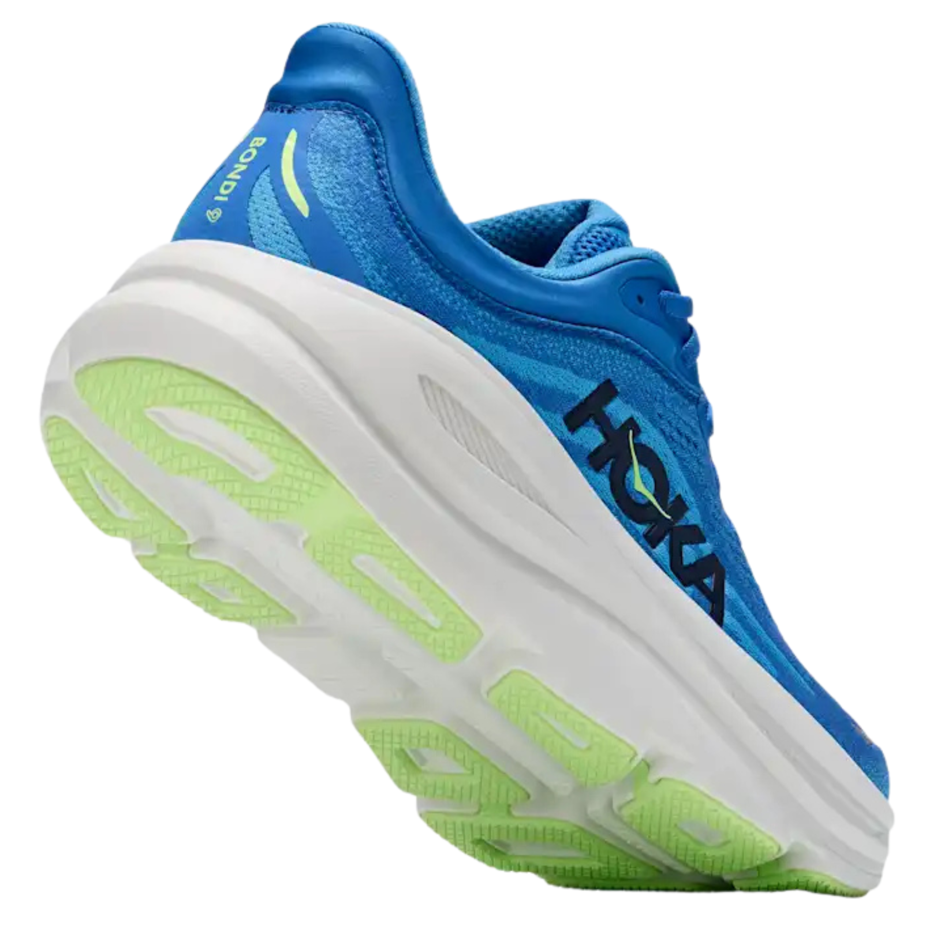 Hoka Bondi 9 Men's Running Shoes: Virtual Blue/Soft Colbalt