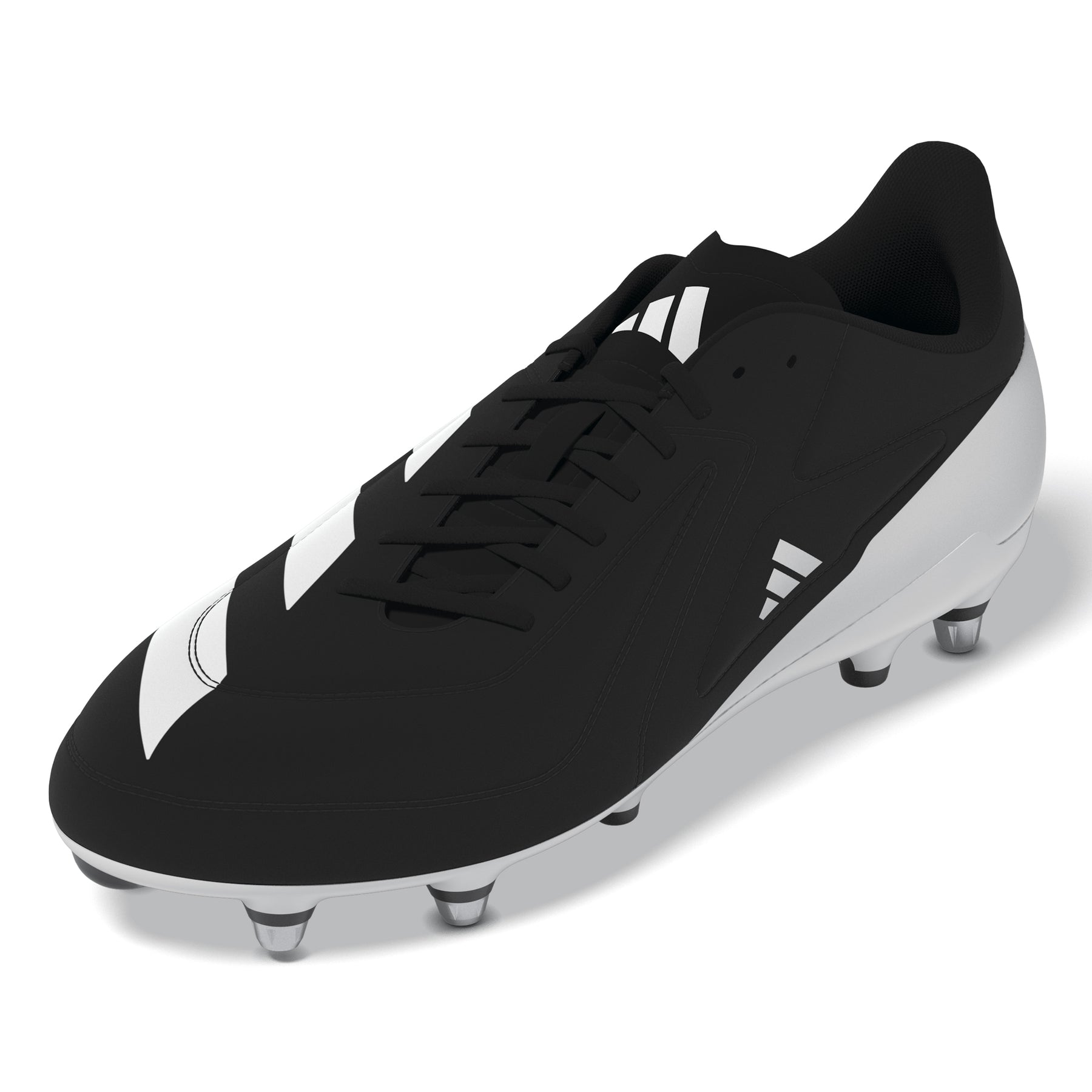 Adidas RS-15 SG Rugby Boots: Black