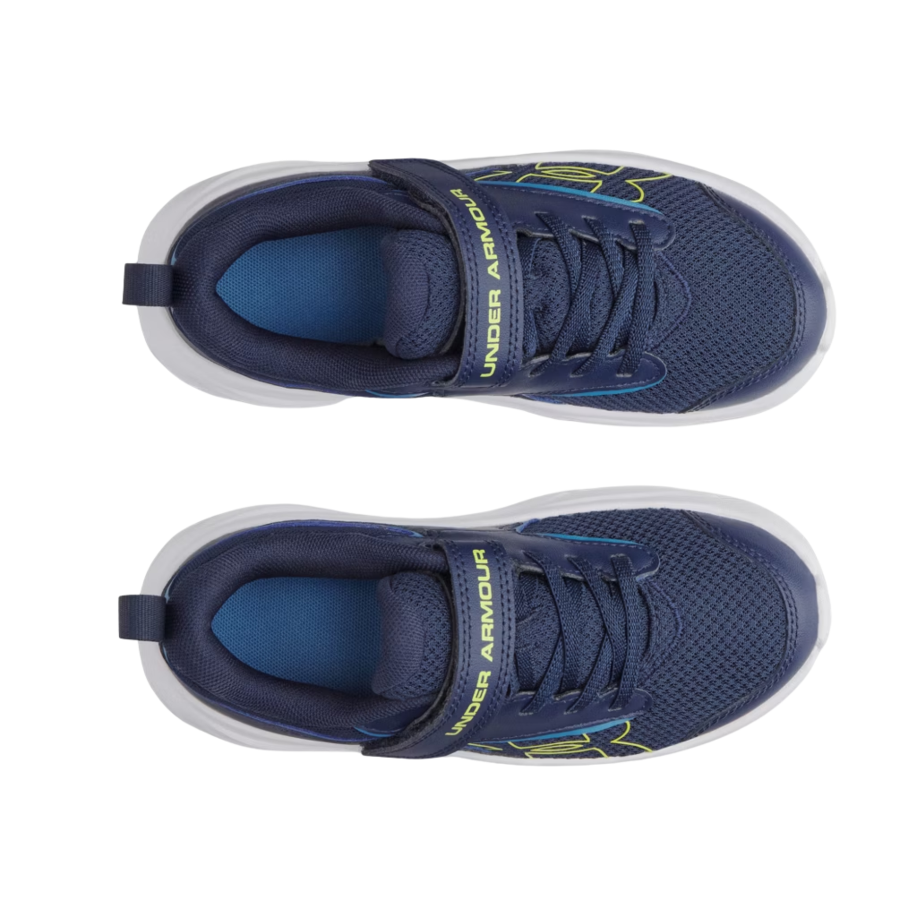 Under Armour Surge 5 AC Kids Running Shoes: Academy/Aegean Blue/Flash Light