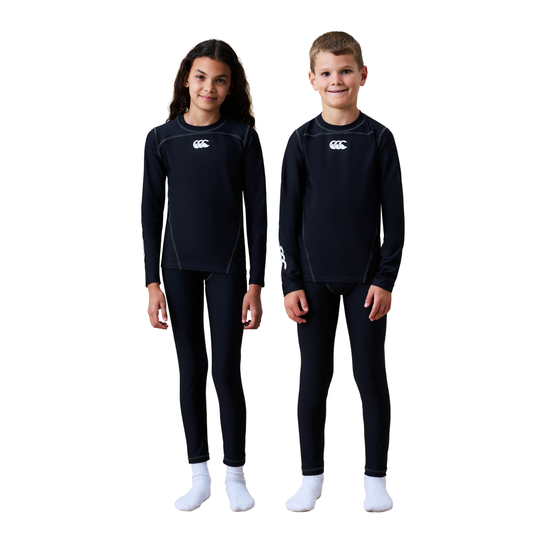 Canterbury Junior Baselayer Leggings: Black