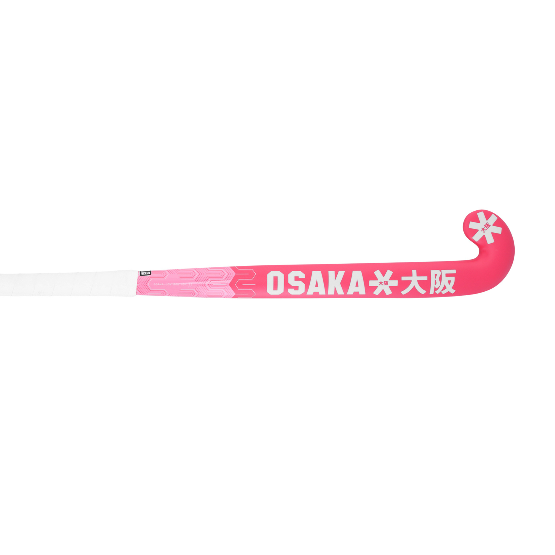 Osaka Low Bow 25 Hockey Stick 2026: Hot Pink