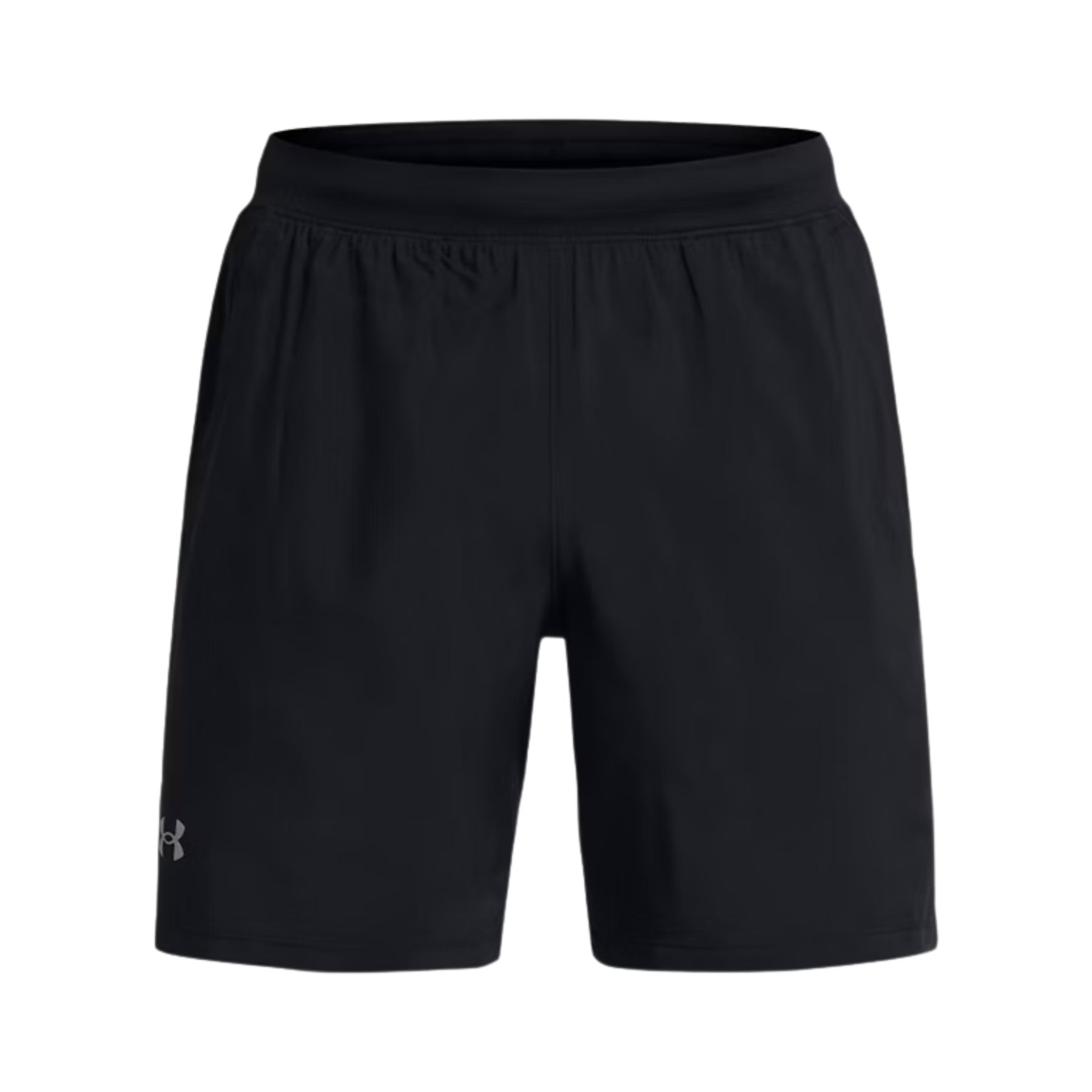 Under Armour Men's Launch Running Shorts: Black/White/Reflective