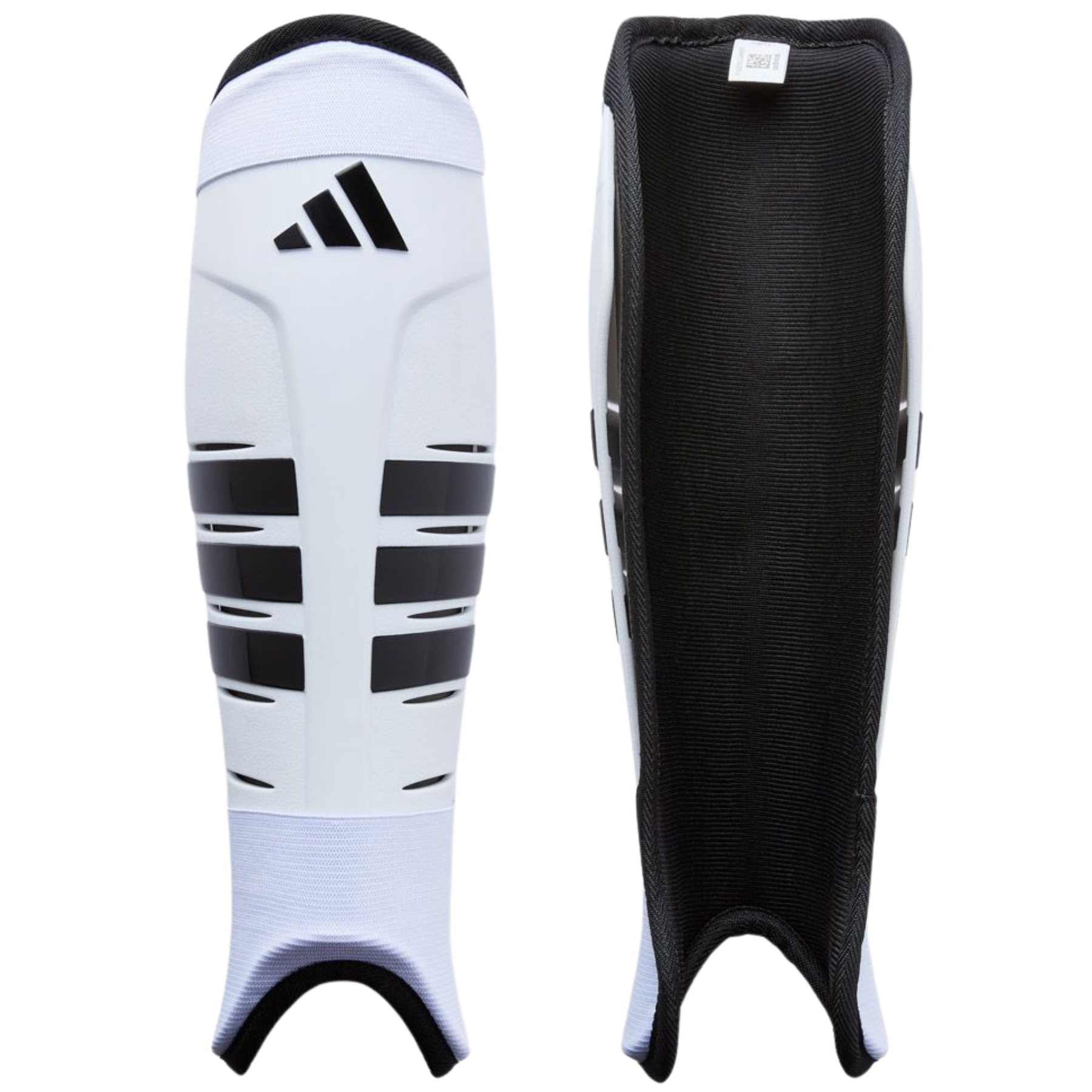 Adidas Adipower Pro Shinguard: White/Black