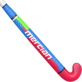 Mercian Genesis CF5 Pro Junior Hockey Stick: Royal/Rubine