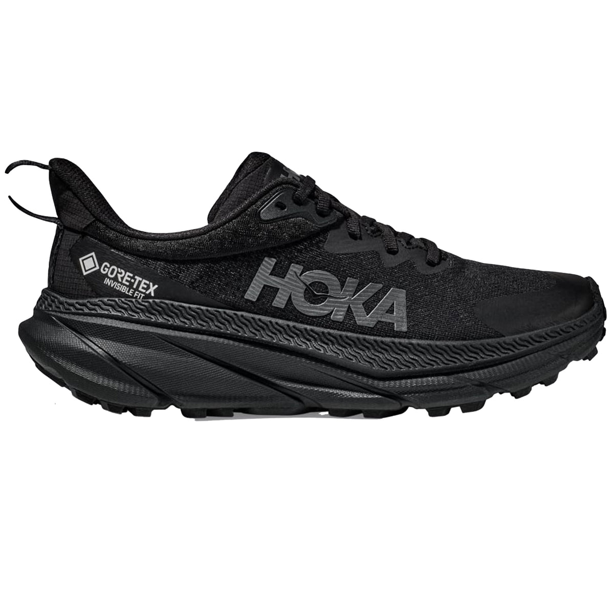 Hoka Challenger 7 GTX Womens Running Shoes: Black