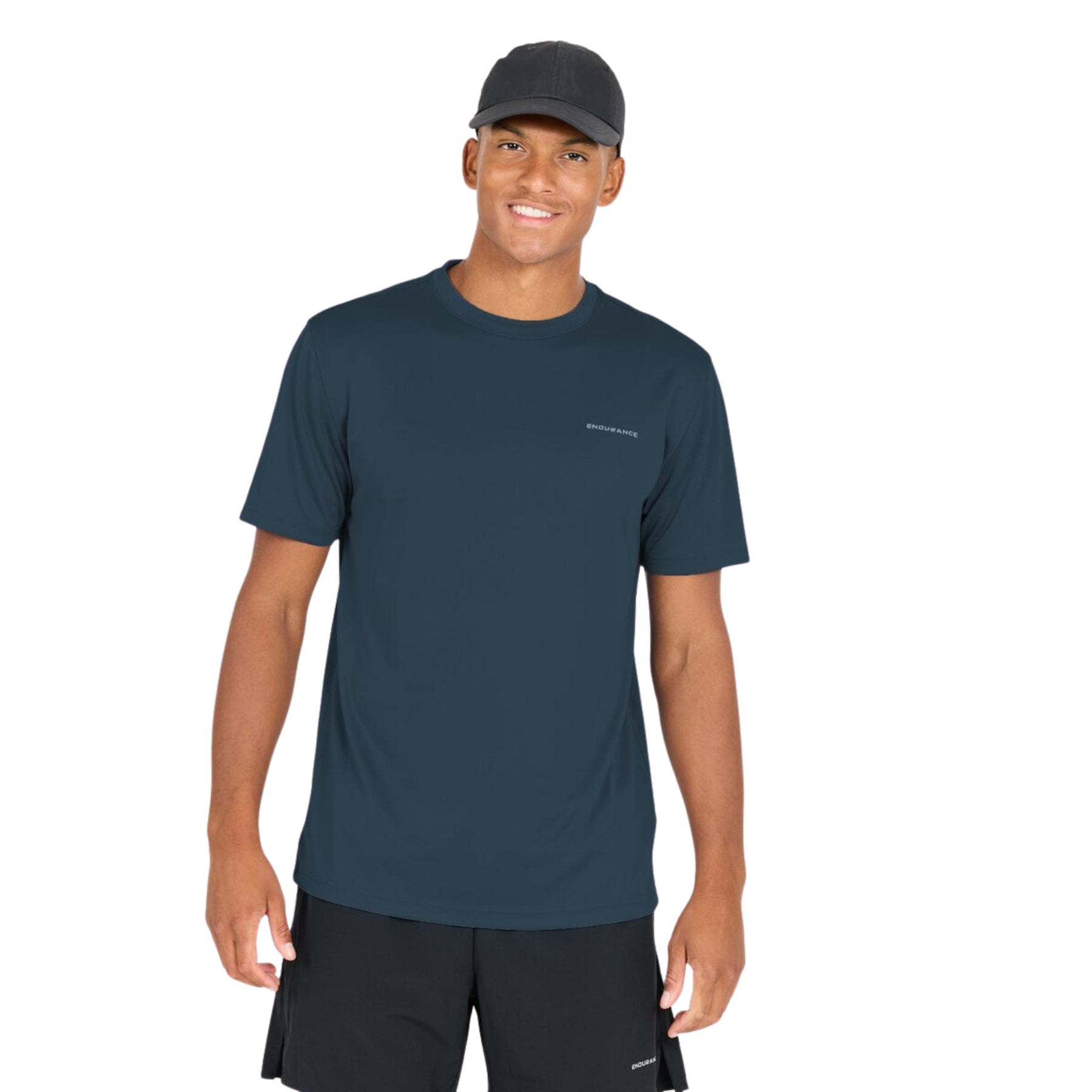 Endurance Mens Vernon V2 T Shirt: Blue Heaven