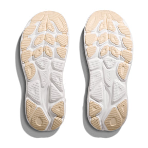 Hoka Clifton 10 Women's Running Shoes: Black/Rose Gold