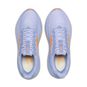 Brooks Ghost 17 Women's Running Shoes: Blue Heron/White/Orange