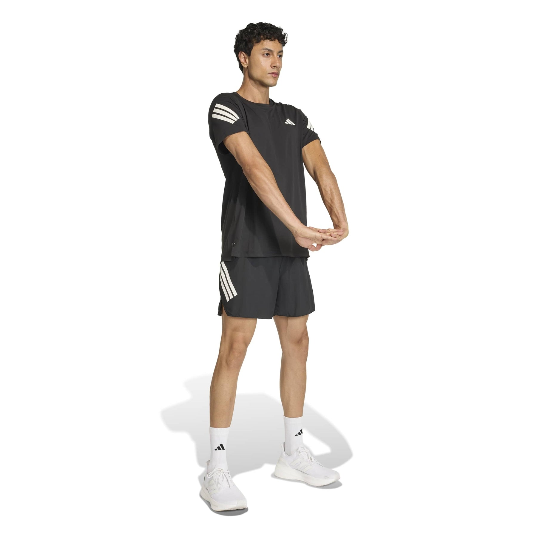 Adidas Adi365 Iconic Mens Running Tee: Black
