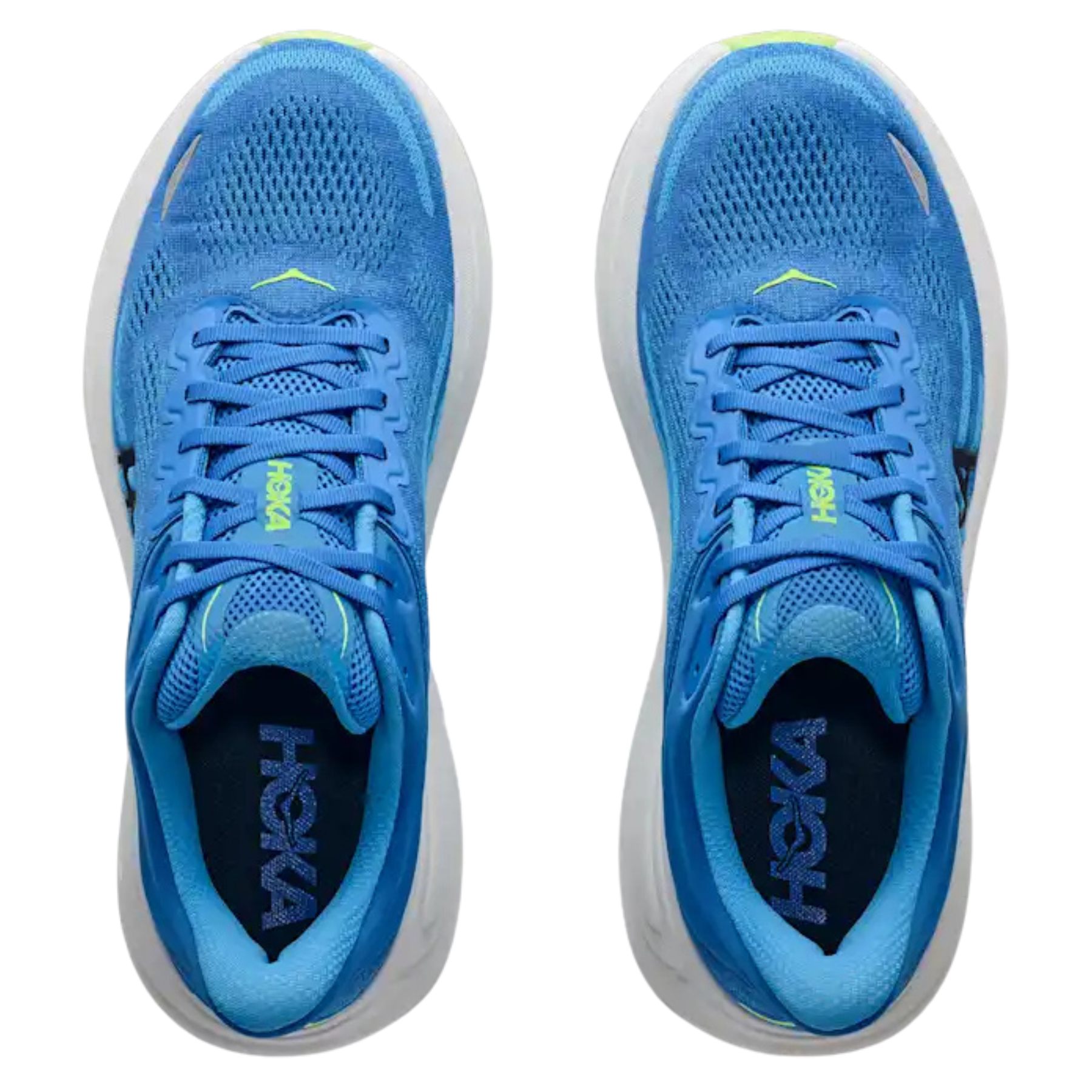 Hoka Bondi 9 Men's Running Shoes: Virtual Blue/Soft Colbalt