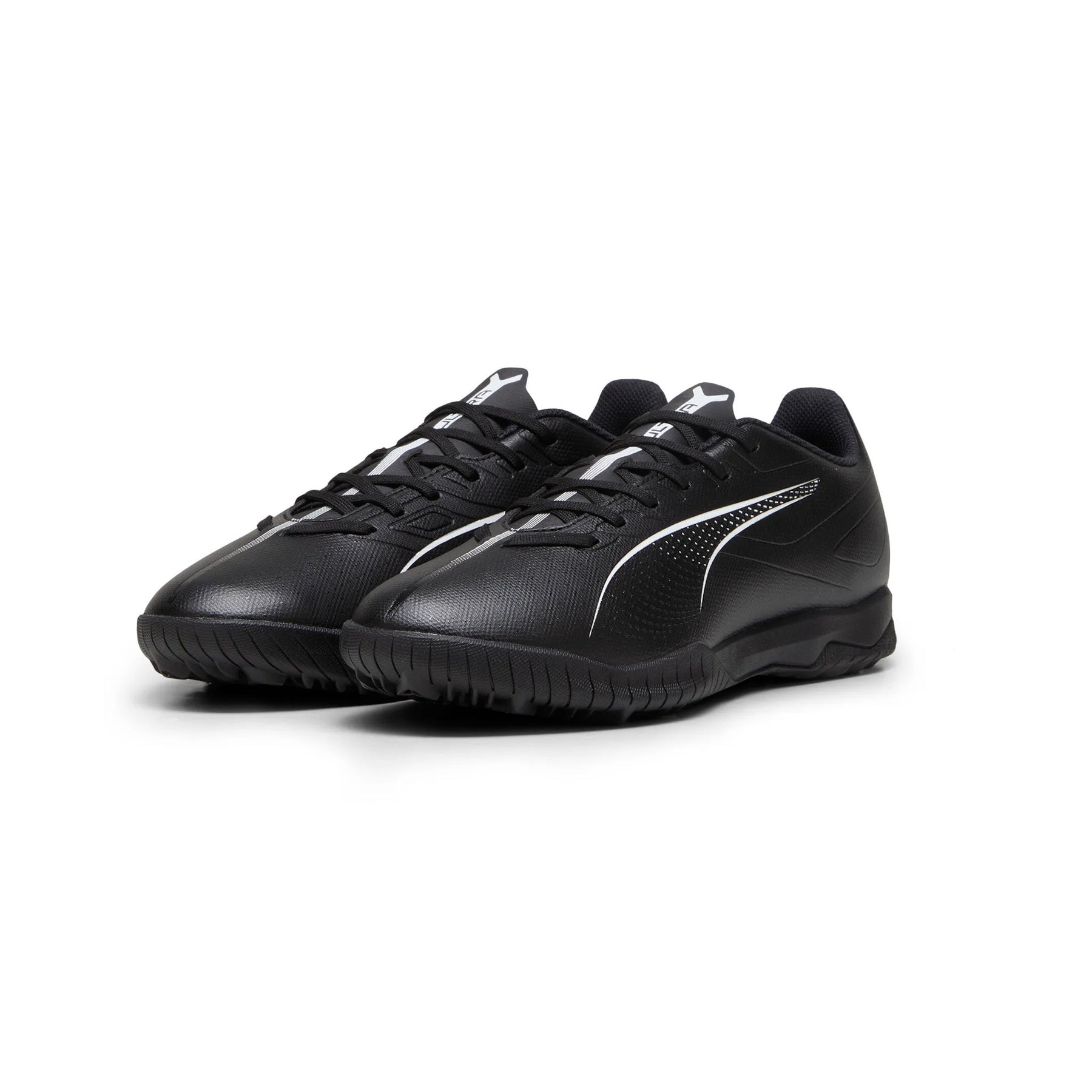 Puma ULTRA 5 Play TT Junior Football Boots: Black/White