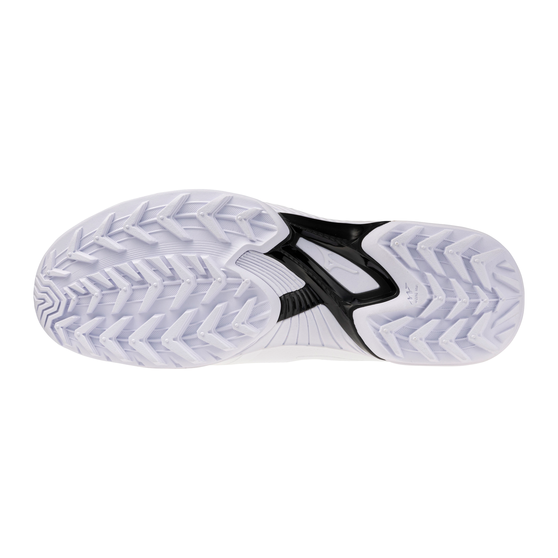 Mizuno Wave Panthera 2 Hockey Shoes: White/Black/Silver
