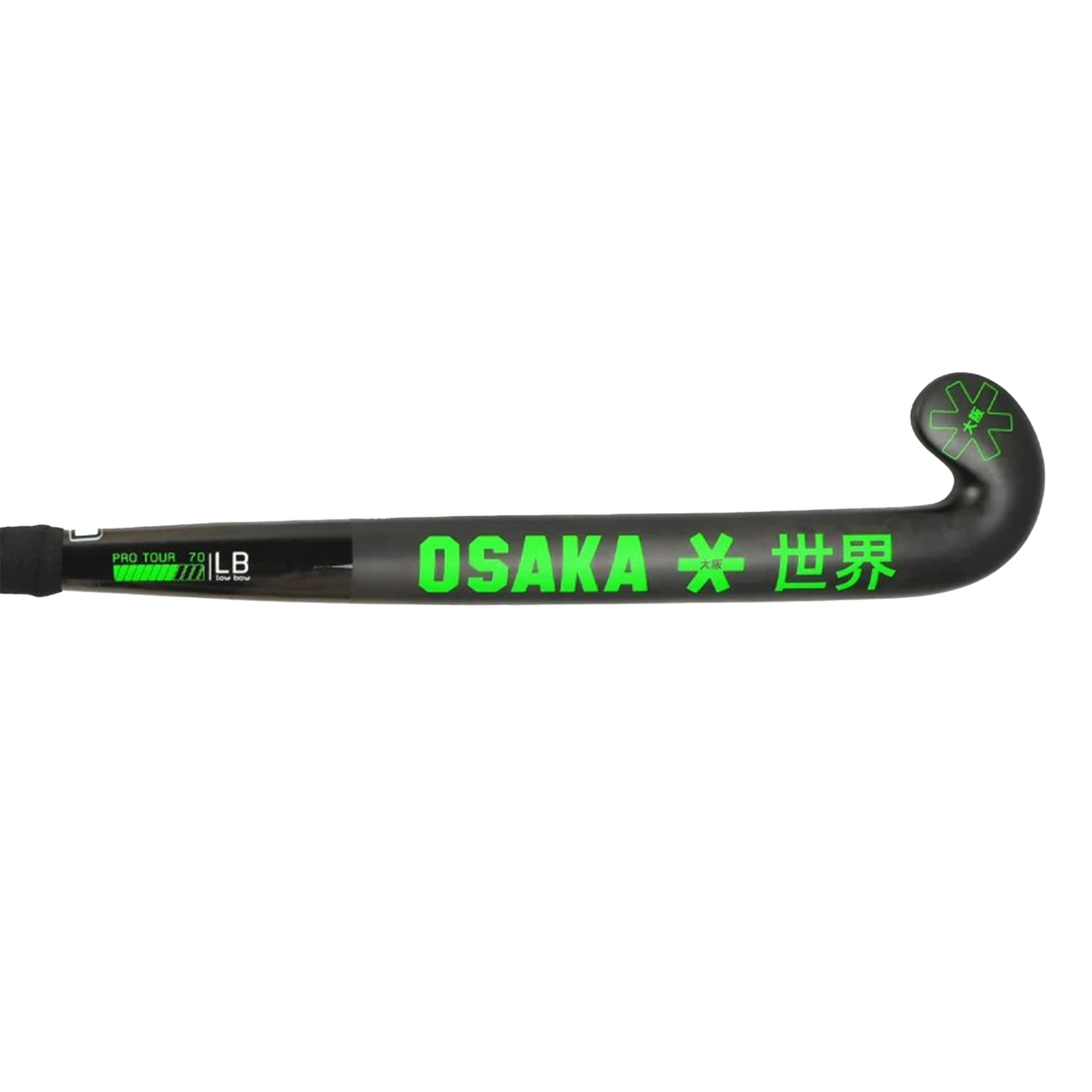 Osaka Pro Tour 70 2.0 Low Bow Hockey Stick 2025: Iconic Black