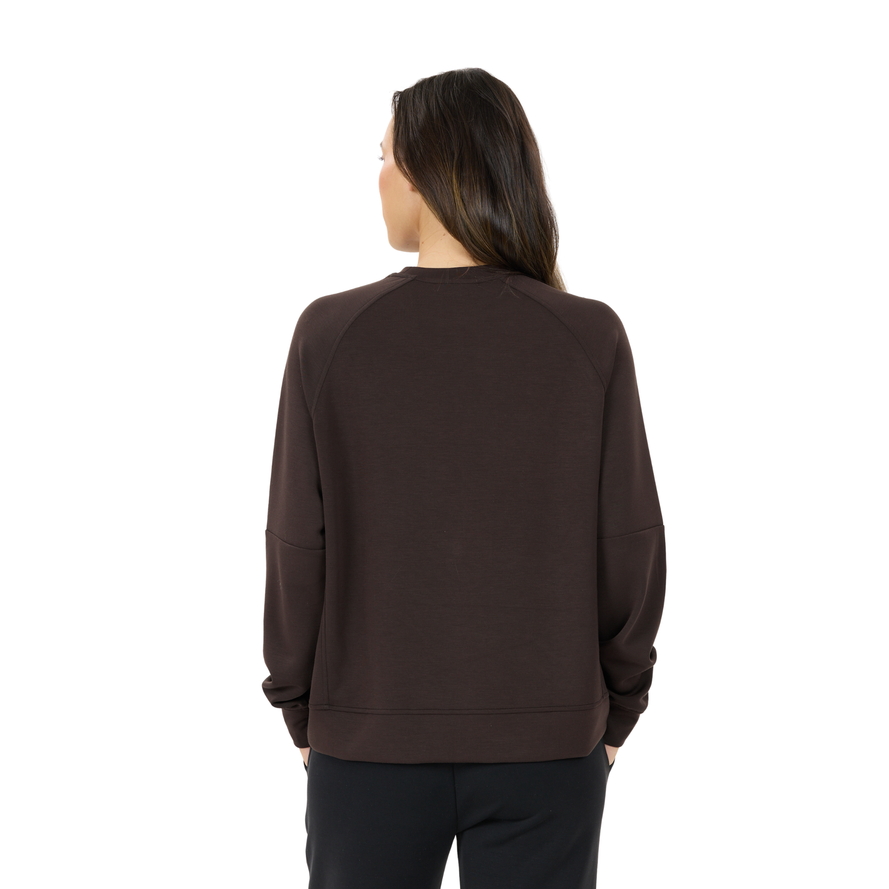 Athlecia Jacey Women's Crew Neck: Chocolate Torte