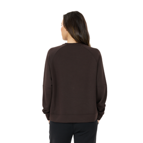 Athlecia Jacey Women's Crew Neck: Chocolate Torte
