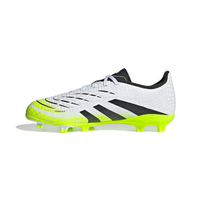 Adidas Predator League FG/MG Junior Football Boots: White