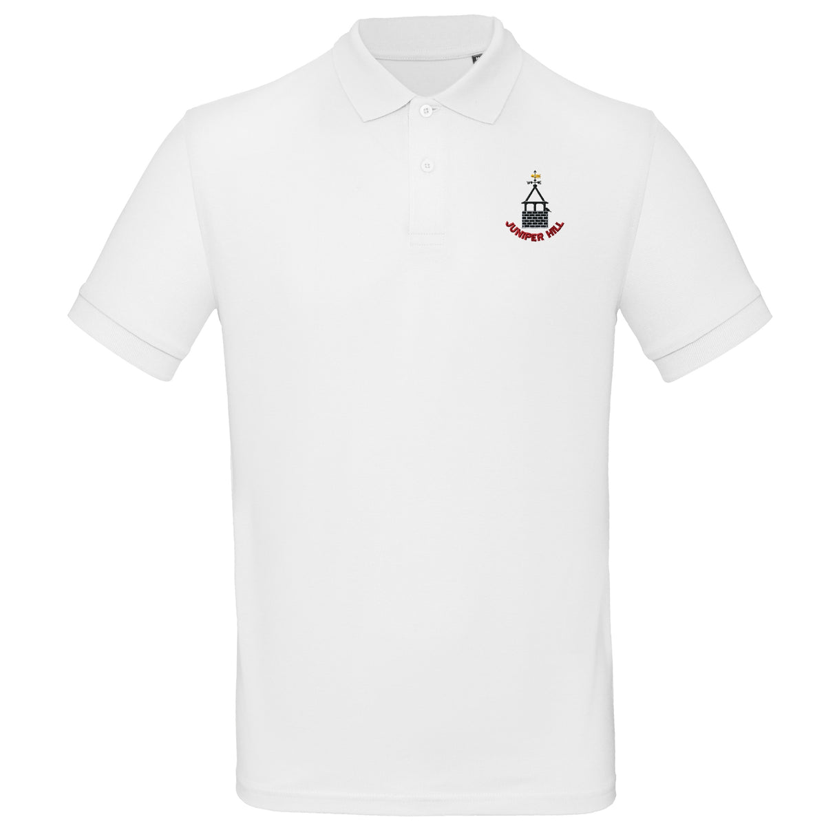 Juniper Hill School Polo: White